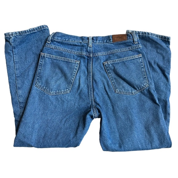 L. L. Bean Mens Classic Straight Leg Jeans with Plaid Flannel Lining‎ Size 31x29 - Picture 11 of 11
